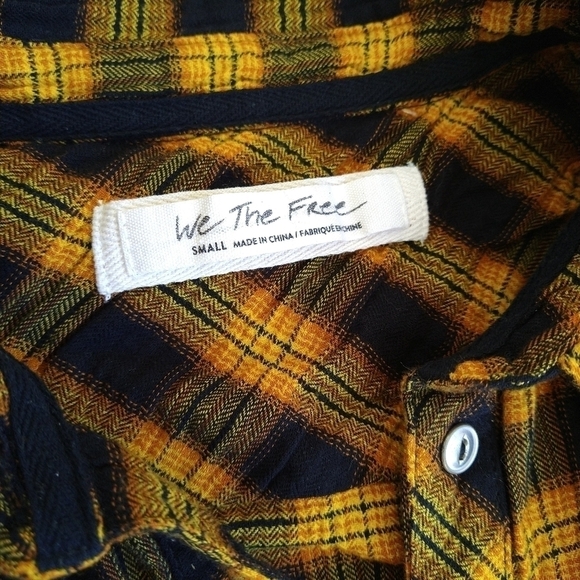 We The Free Sakura Plaid Shirt - Picture 5 of 8